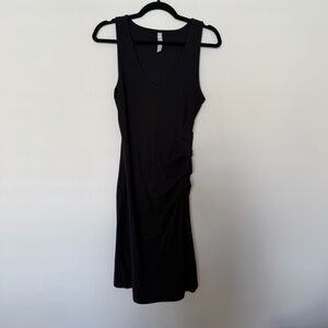 Athleta black tank dress medium